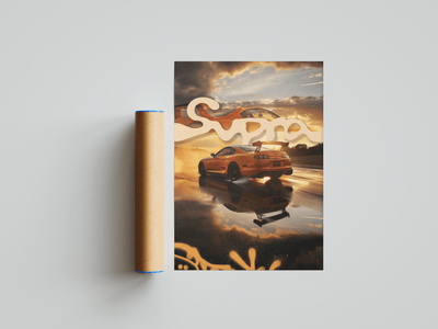 Supra MK4 Poster - Posters, Prints & Wall Art | HYPE Posters