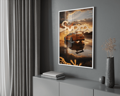 Supra MK4 Poster - Posters, Prints & Wall Art | HYPE Posters