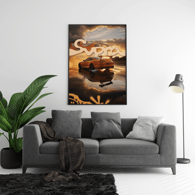 Supra MK4 Poster - Posters, Prints & Wall Art | HYPE Posters