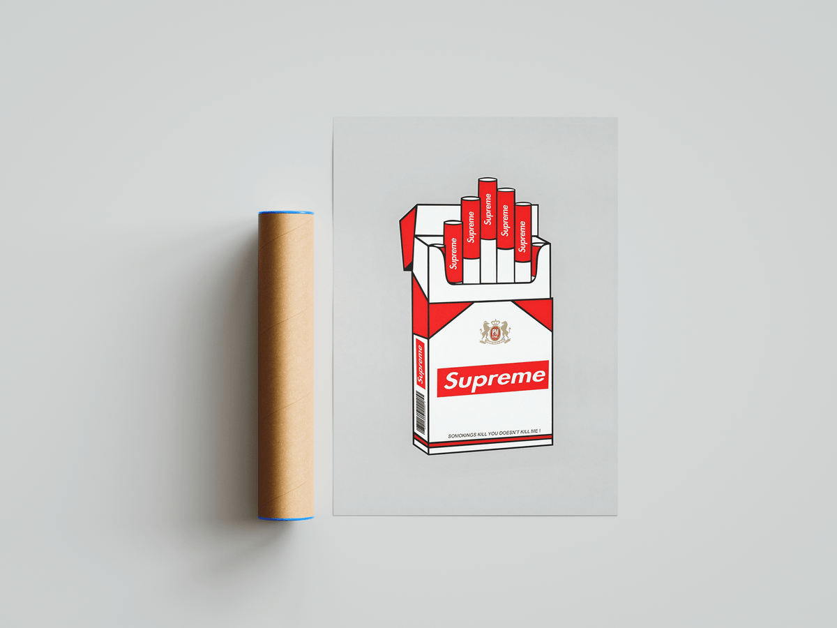 Supreme Smokes Poster - Posters, Prints & Wall Art | HYPE Posters