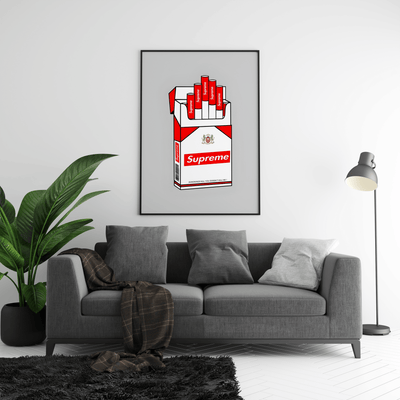 Supreme Smokes Poster - Posters, Prints & Wall Art | HYPE Posters