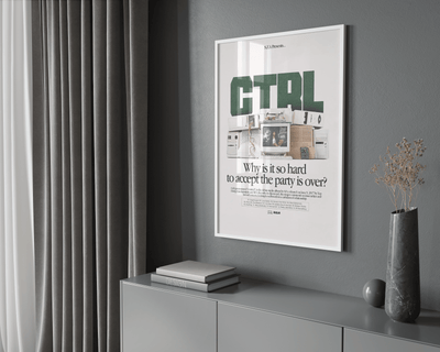 SZA 'CTRL' Poster - Posters, Prints & Wall Art | HYPE Posters