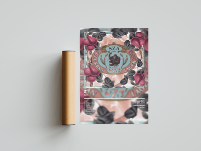 SZA 'Z' Album Poster - Posters, Prints & Wall Art | HYPE Posters