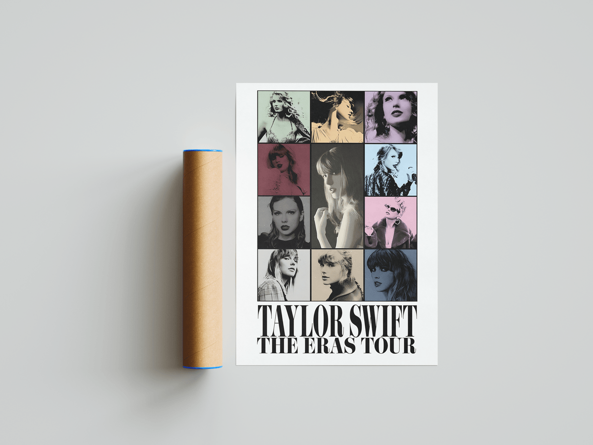 Taylor Swift 'Eras Tour' Classic Poster - Posters, Prints & Wall Art | HYPE Posters