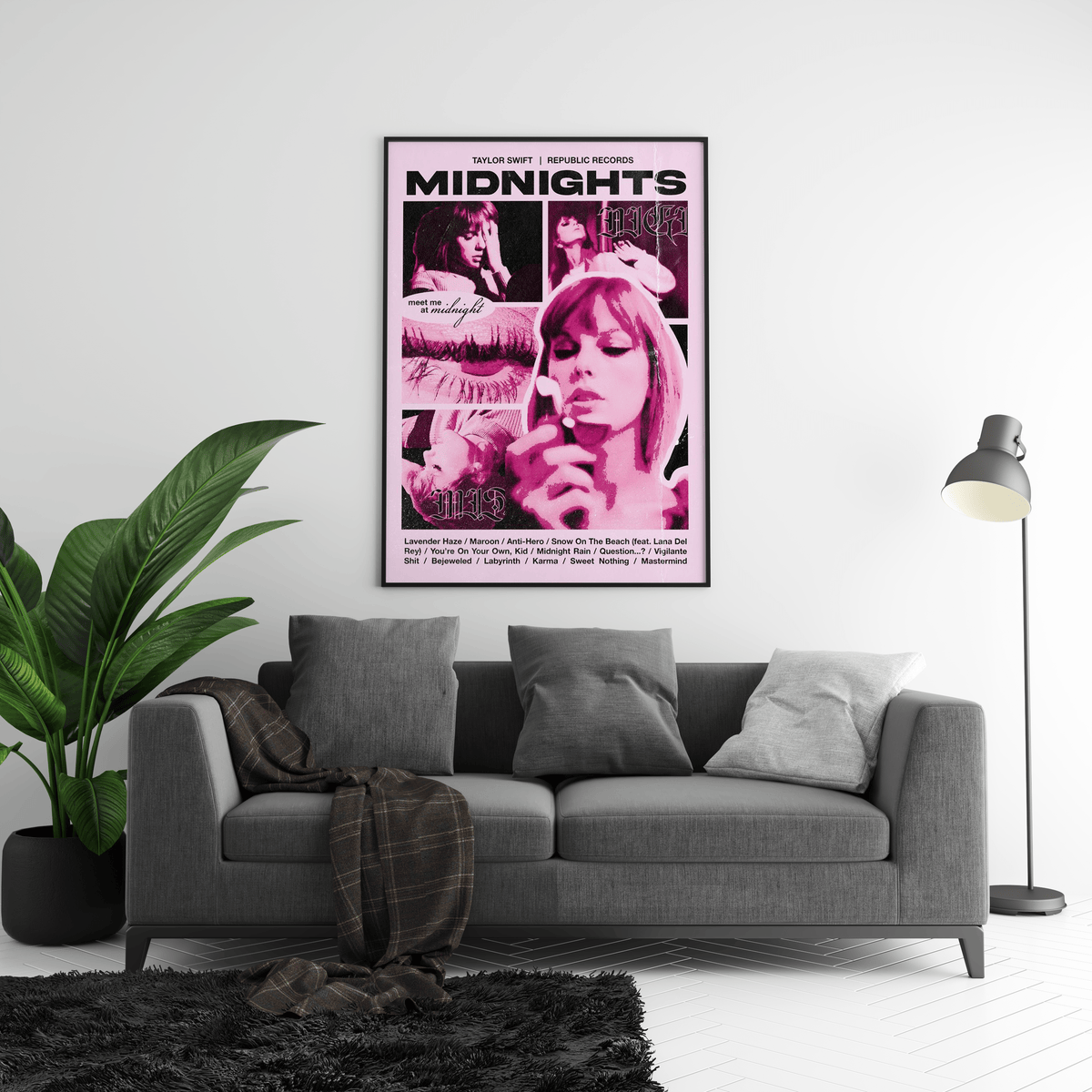 Taylor Swift 'Midnights' Poster - Posters, Prints & Wall Art | HYPE Posters