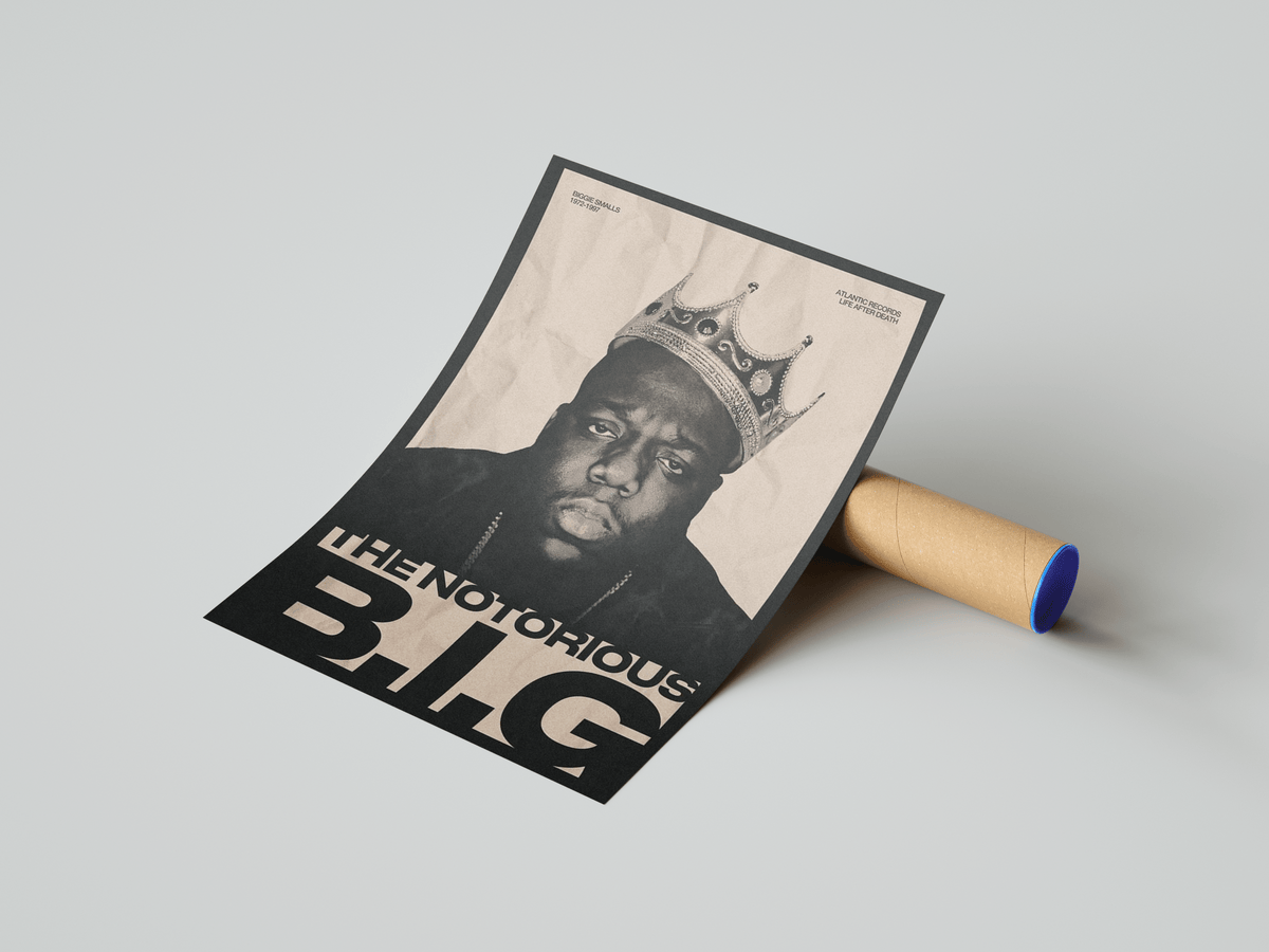 The Notorious B.I.G. 'SURREAL' Poster - Posters, Prints & Wall Art | HYPE Posters