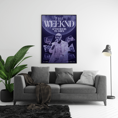 The Weeknd 'After Hours' Tour Poster - Posters, Prints & Wall Art | HYPE Posters