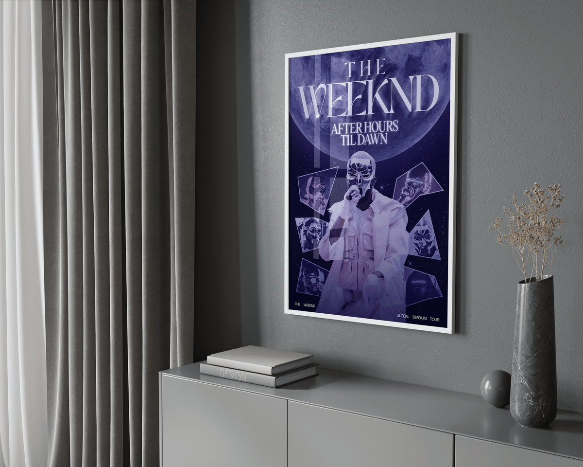 The Weeknd 'After Hours' Tour Poster - Posters, Prints & Wall Art | HYPE Posters