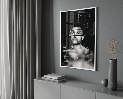The Weeknd 'Beauty Behind The Madness' Album Poster - Posters, Prints & Wall Art | HYPE Posters