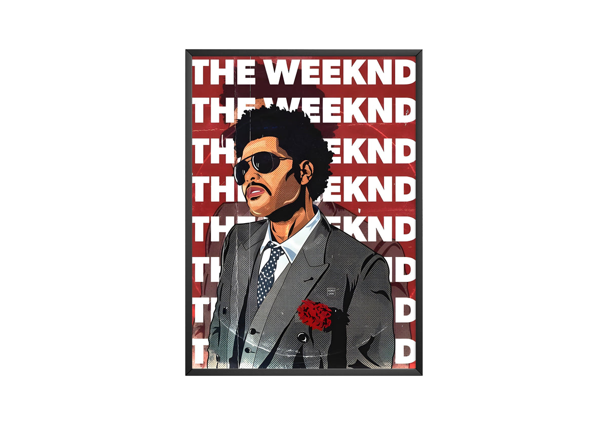 The Weeknd 'Repeat' Poster - Posters, Prints & Wall Art | HYPE Posters