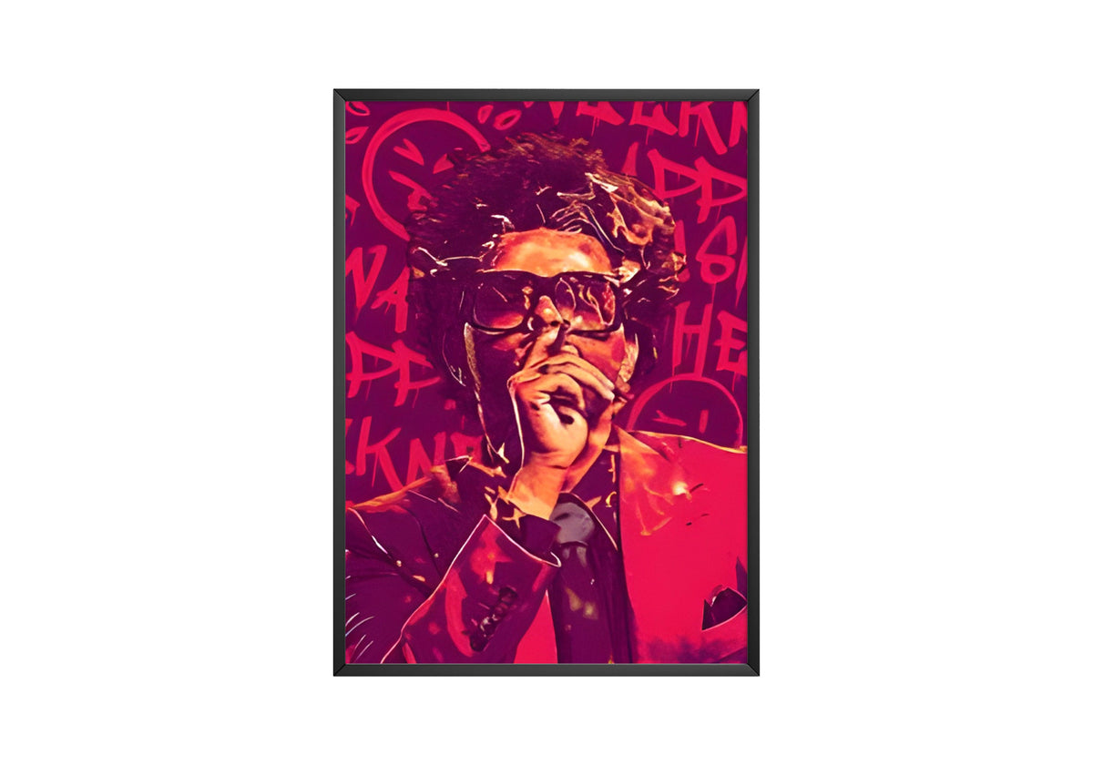 The Weeknd 'Smoke' Poster - Posters, Prints & Wall Art | HYPE Posters
