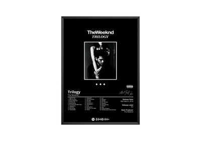 The Weeknd 'Trilogy' Album Poster - Posters, Prints & Wall Art | HYPE Posters