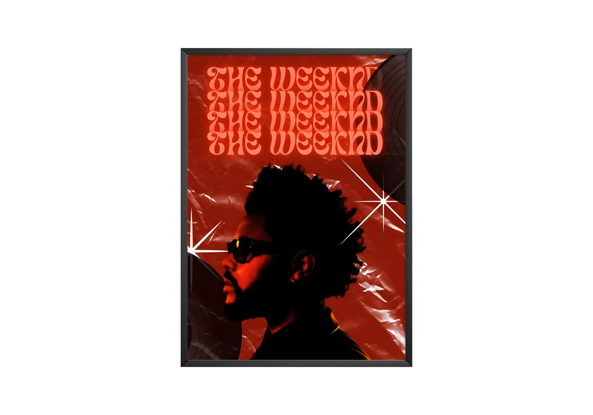 The Weeknd 'Visions' Poster - Posters, Prints & Wall Art | HYPE Posters