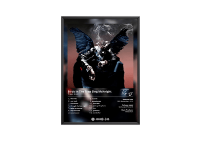 Travis Scott 'Birds In The Trap Sing McKnight' Album Poster - Posters, Prints & Wall Art | HYPE Posters