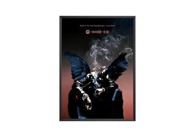 Travis Scott 'Birds In The Trap' Spotify Poster - Posters, Prints & Wall Art | HYPE Posters