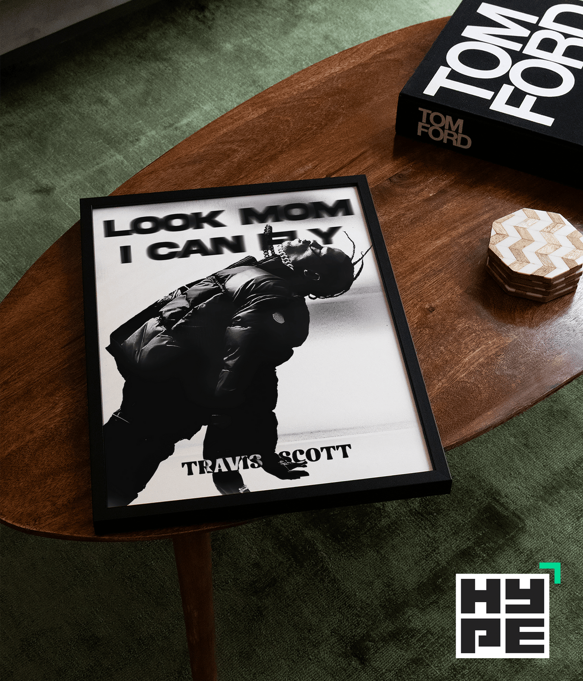 Travis Scott 'I Can Fly' Poster - Posters, Prints & Wall Art | HYPE Posters