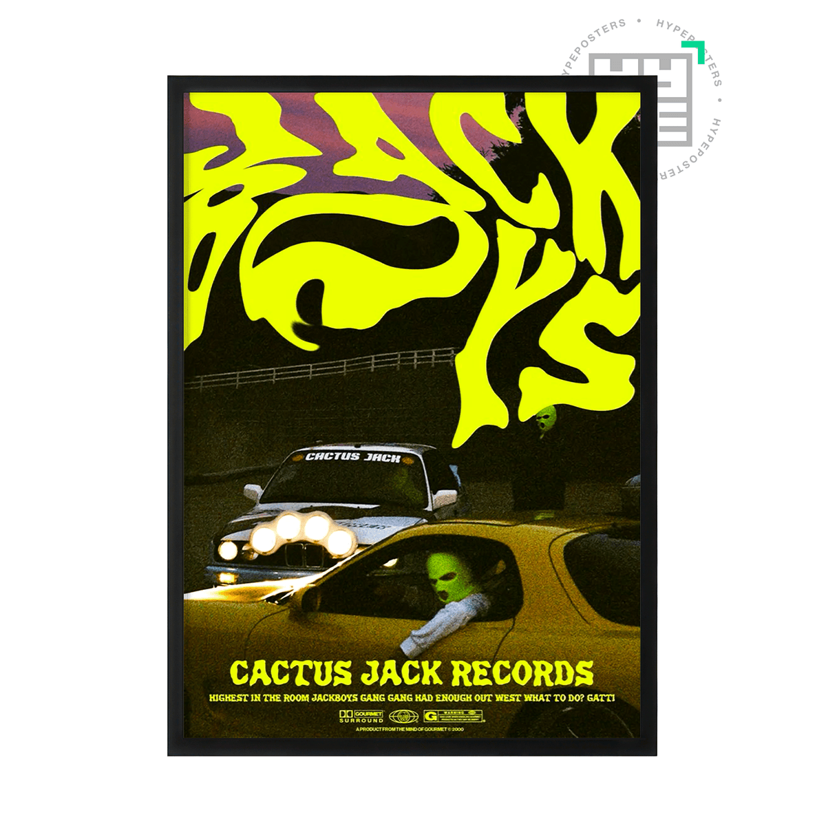Travis Scott Jackboys Poster - Posters, Prints & Wall Art | HYPE Posters
