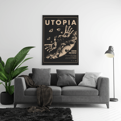 Travis Scott 'Looking For Utopia' Poster - Posters, Prints & Wall Art | HYPE Posters