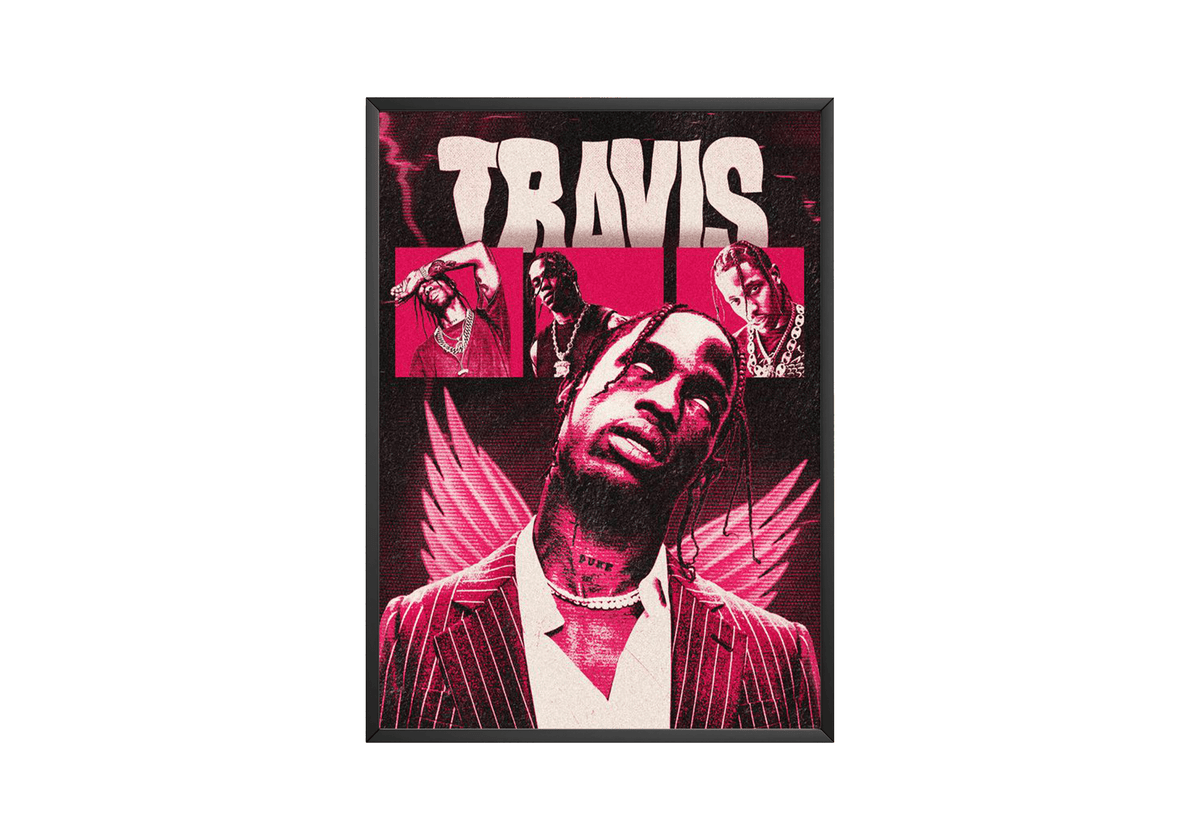 Travis Scott Poster - Posters, Prints & Wall Art | HYPE Posters