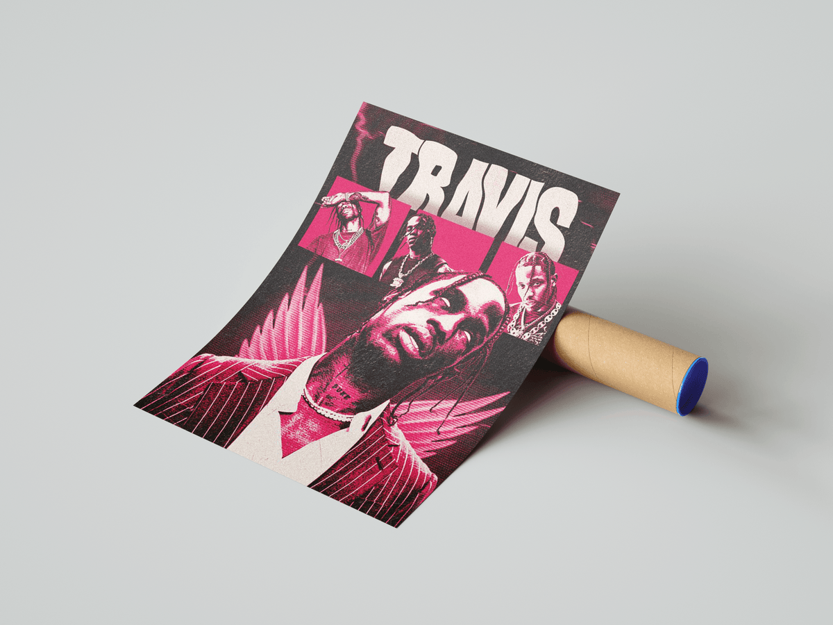 Travis Scott Poster - Posters, Prints & Wall Art | HYPE Posters
