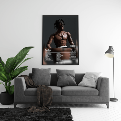 Travis Scott 'Rodeo' Album Poster - Posters, Prints & Wall Art | HYPE Posters
