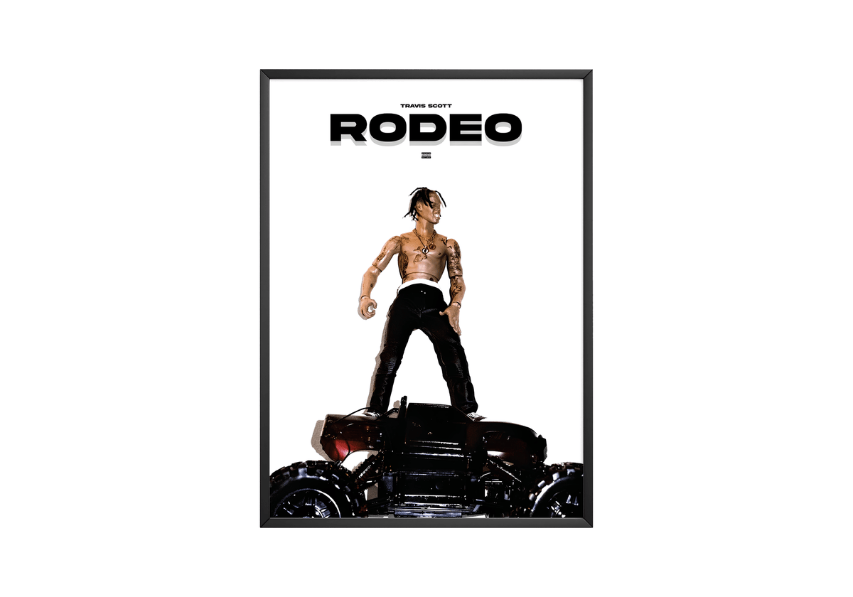 Travis Scott 'Rodeo' RC Car Poster - Posters, Prints & Wall Art | HYPE Posters