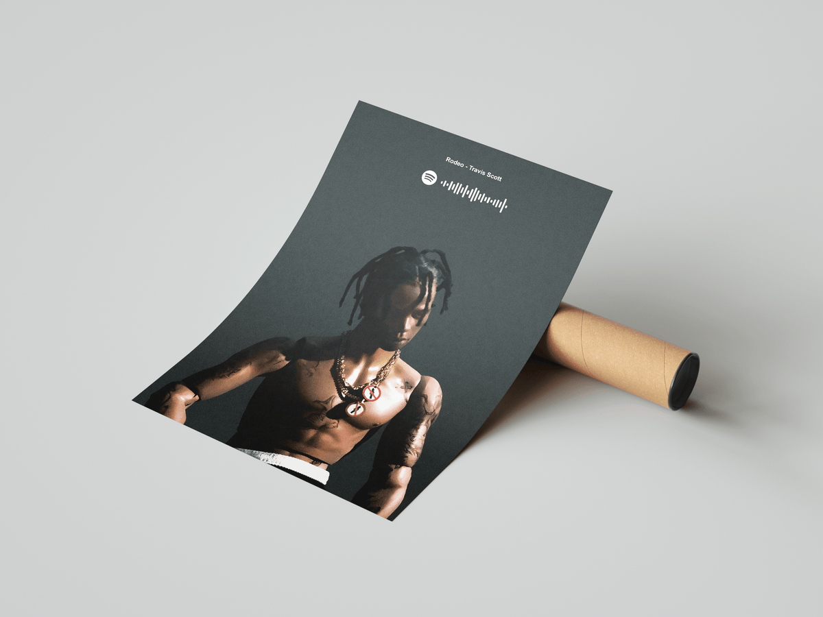Travis Scott 'Rodeo' Spotify Poster - Posters, Prints & Wall Art | HYPE Posters