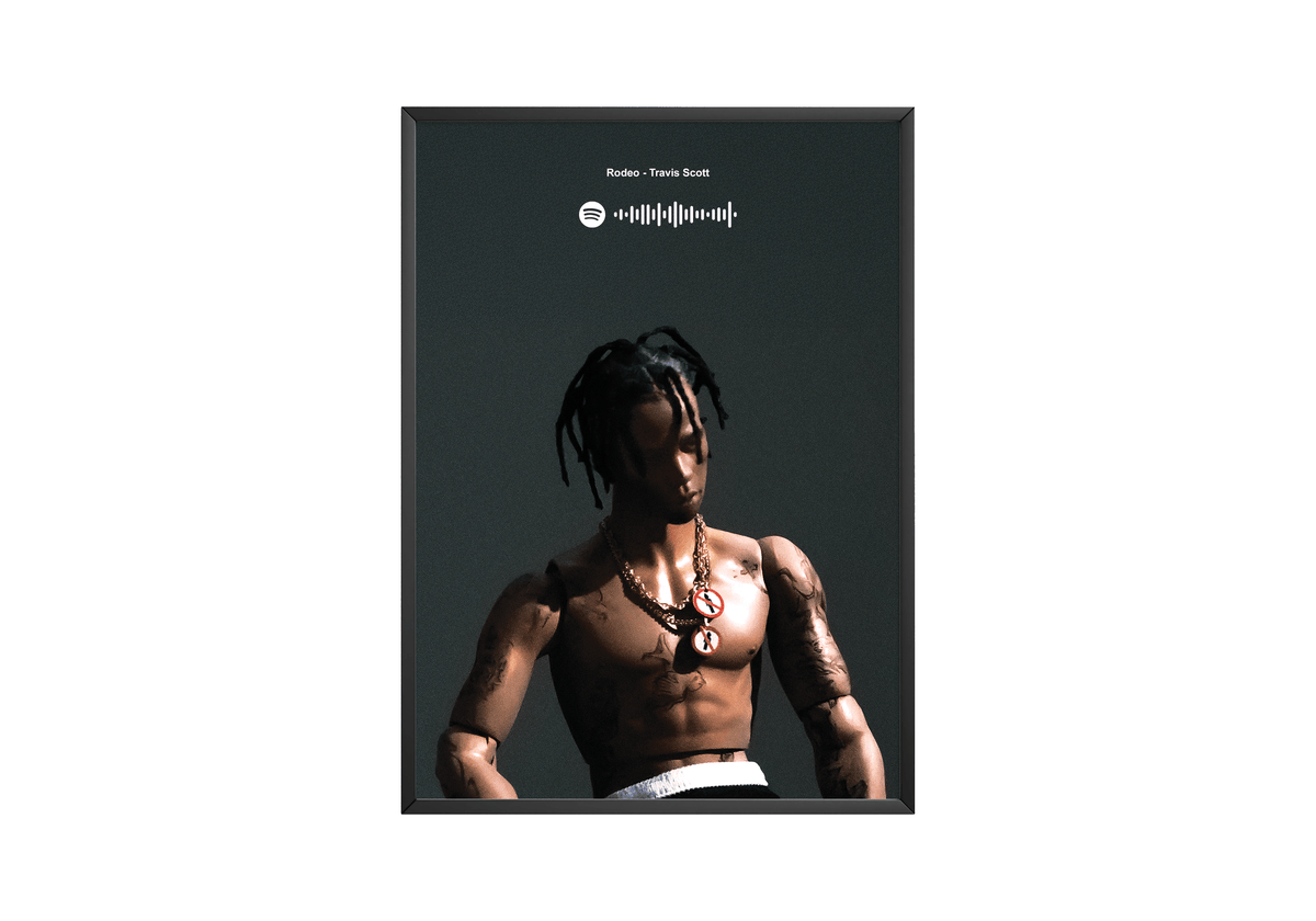 Travis Scott 'Rodeo' Spotify Poster - Posters, Prints & Wall Art | HYPE Posters