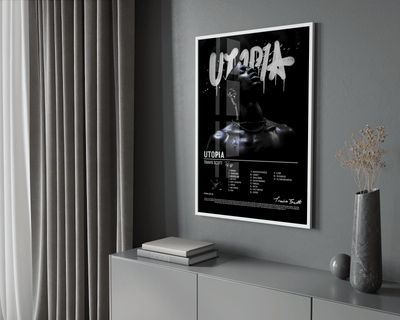 Travis Scott 'Utopia' Album Poster - Posters, Prints & Wall Art | HYPE Posters