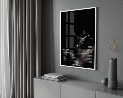 Travis Scott 'Utopia' Album Poster - Posters, Prints & Wall Art | HYPE Posters