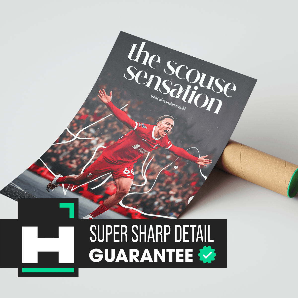 Trent Alexander-Arnold 'Scouse Sensation' Poster - Posters, Prints & Wall Art | HYPE Posters