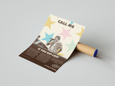 Tyler The Creator 'Call Me' Poster - Posters, Prints & Wall Art | HYPE Posters