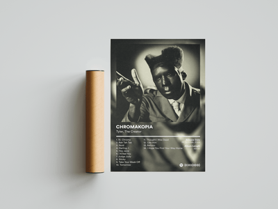 Tyler The Creator 'CHROMAKOPIA' Album Poster - Posters, Prints & Wall Art | HYPE Posters