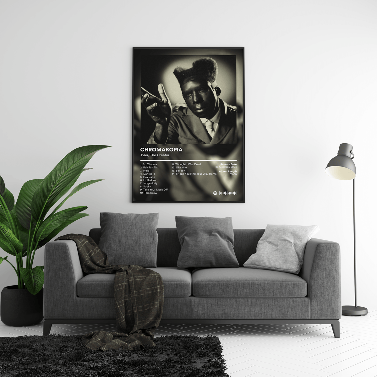 Tyler The Creator 'CHROMAKOPIA' Album Poster - Posters, Prints & Wall Art | HYPE Posters
