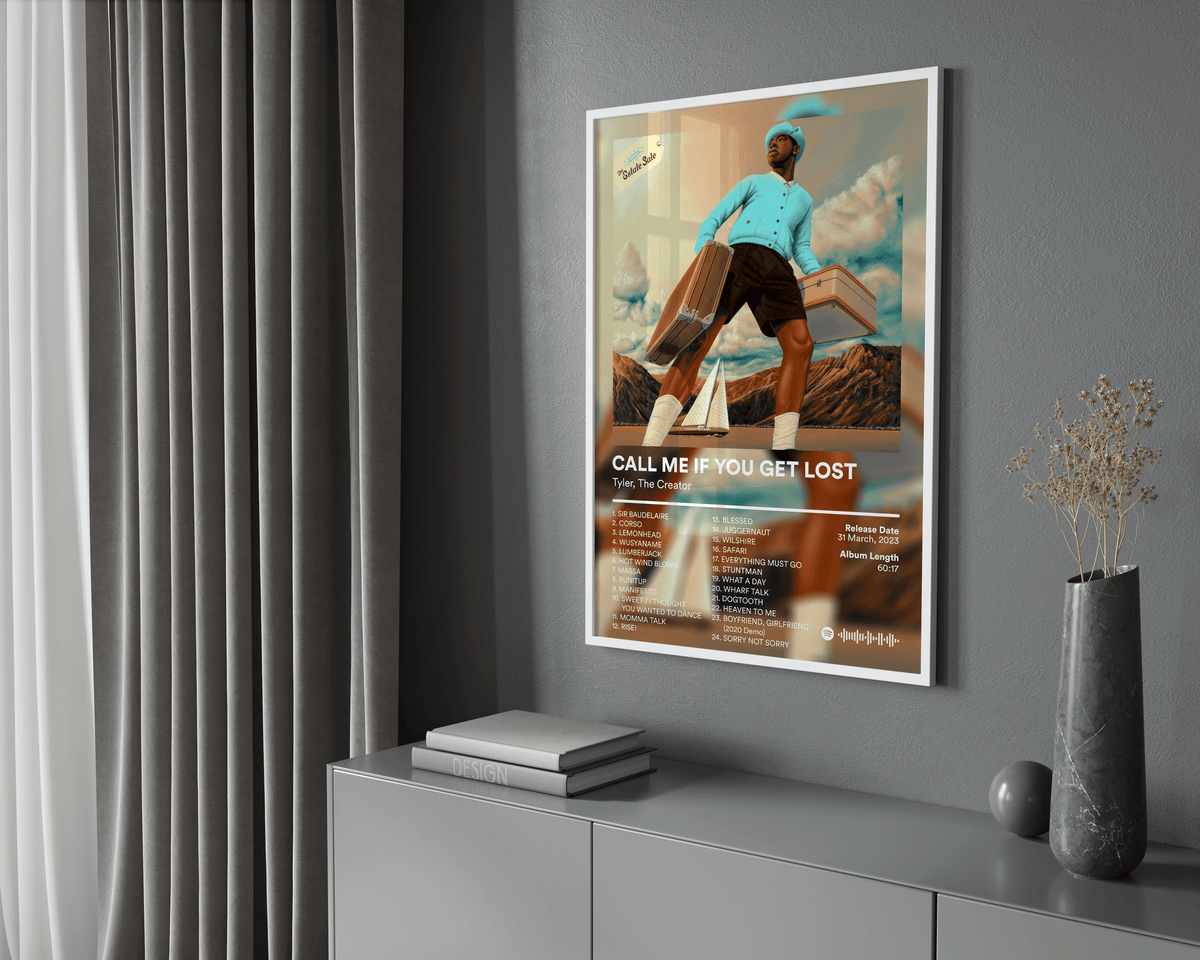Tyler The Creator 'CMIYGL The Estate Sale' Album Poster - Posters, Prints & Wall Art | HYPE Posters