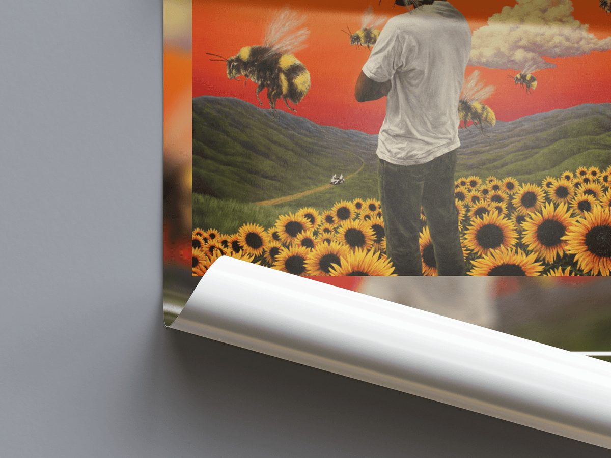 Tyler The Creator 'Flower Boy' Album Poster - Posters, Prints & Wall Art | HYPE Posters