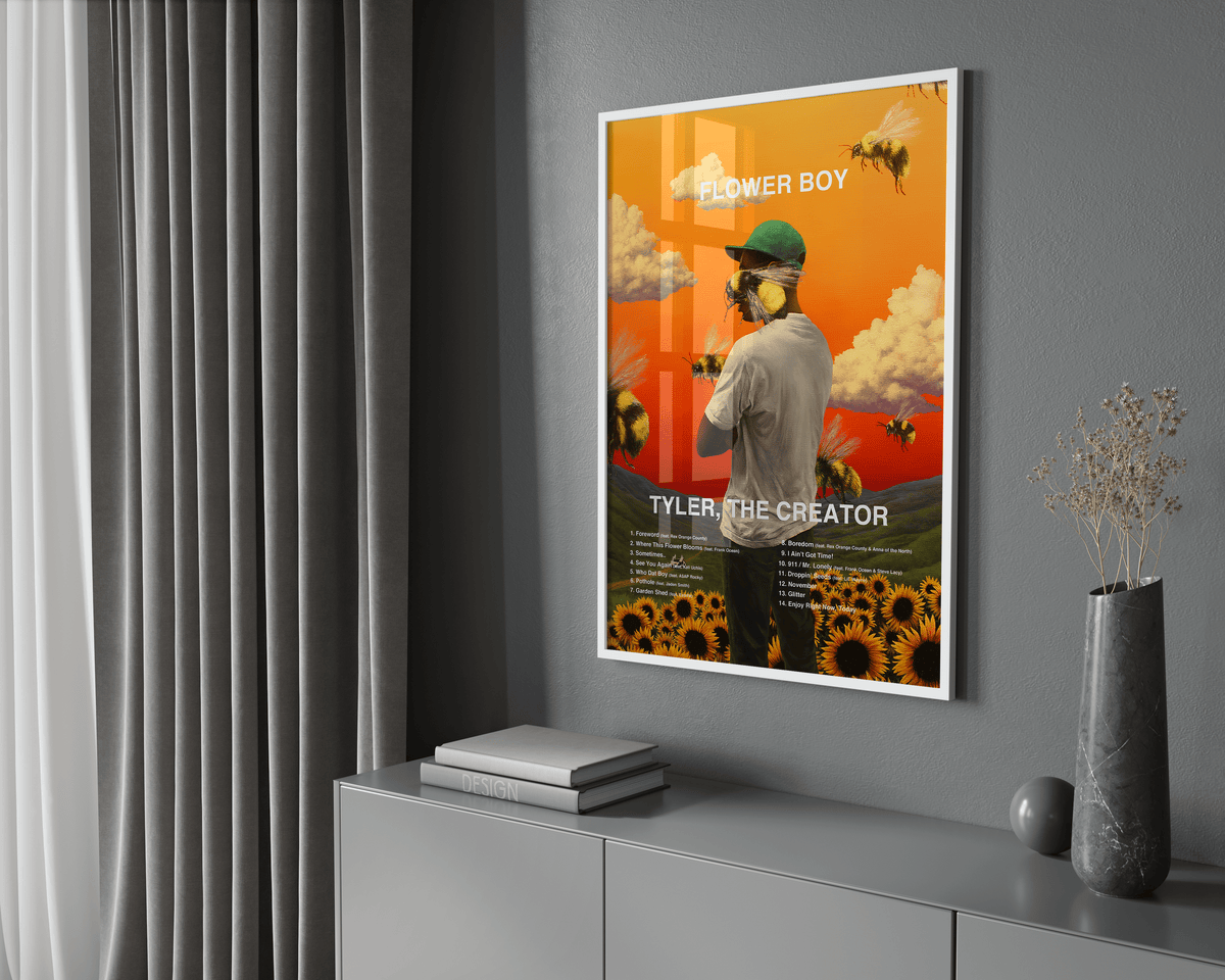 Tyler The Creator 'Flower Boy' Poster - Posters, Prints & Wall Art | HYPE Posters