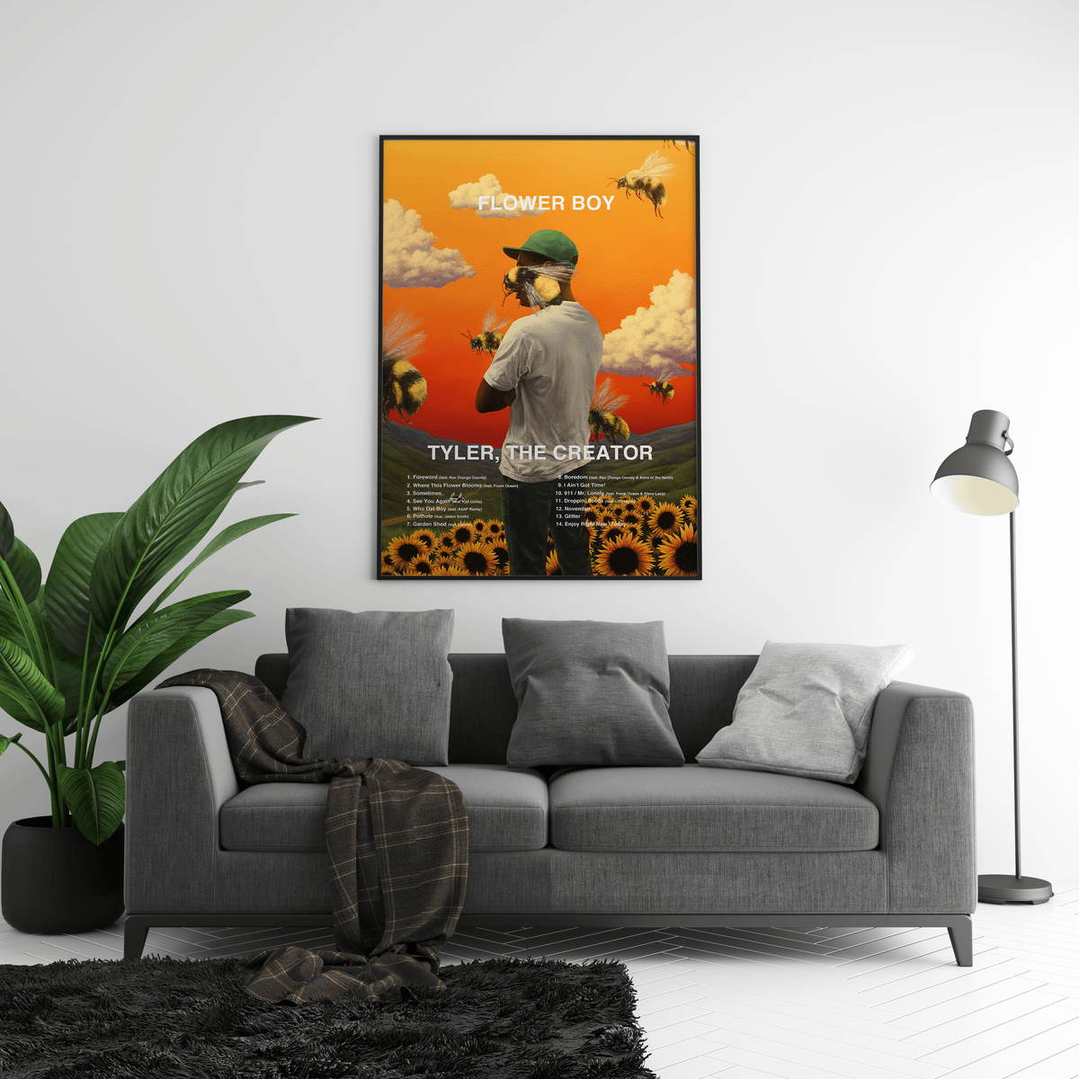 Tyler The Creator 'Flower Boy' Poster - Posters, Prints & Wall Art | HYPE Posters