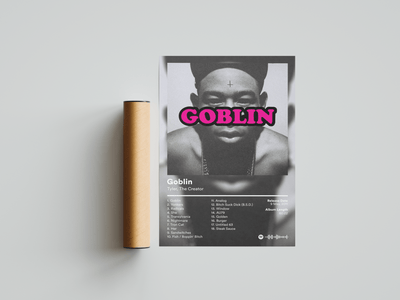 Tyler The Creator 'Goblin' Album Poster - Posters, Prints & Wall Art | HYPE Posters
