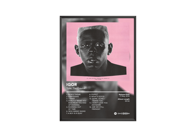 Tyler The Creator 'IGOR' Album Poster - Posters, Prints & Wall Art | HYPE Posters