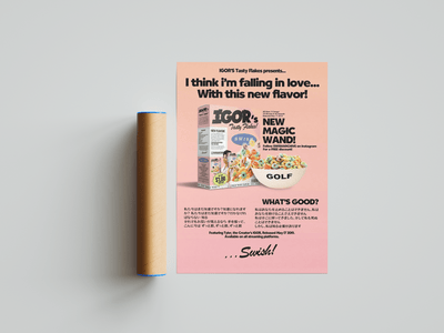 Tyler The Creator - Igor Cereal Poster - Posters, Prints & Wall Art | HYPE Posters