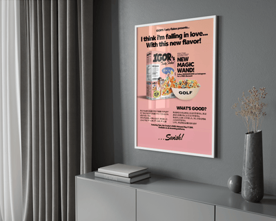 Tyler The Creator - Igor Cereal Poster - Posters, Prints & Wall Art | HYPE Posters
