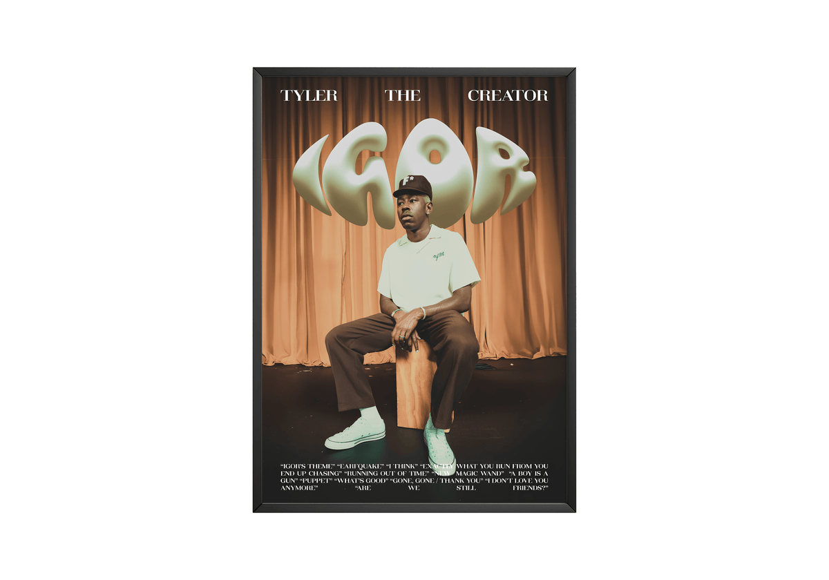 Tyler The Creator 'IGOR' Solo Poster - Posters, Prints & Wall Art | HYPE Posters