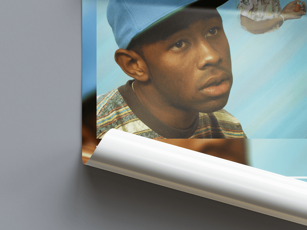 Tyler The Creator 'Wolf' Album Poster - Posters, Prints & Wall Art | HYPE Posters