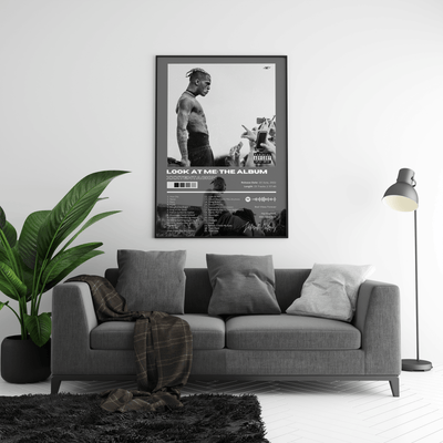 XXXTENTACION 'LOOK AT ME: THE ALBUM' Album Poster - Posters, Prints & Wall Art | HYPE Posters