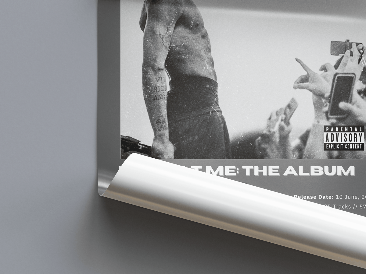 XXXTENTACION 'LOOK AT ME: THE ALBUM' Album Poster - Posters, Prints & Wall Art | HYPE Posters