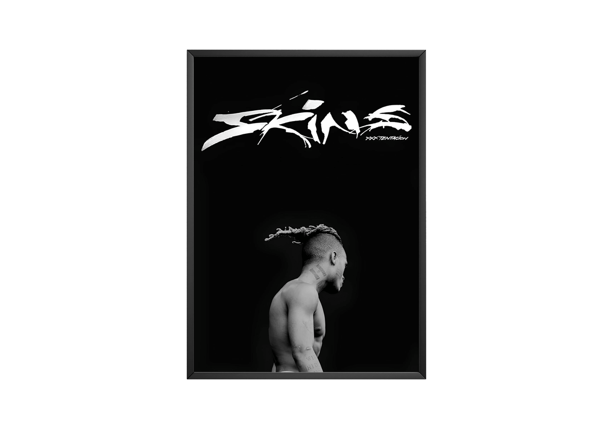 XXXTENTACION - "Skins" Poster - Posters, Prints & Wall Art | HYPE Posters