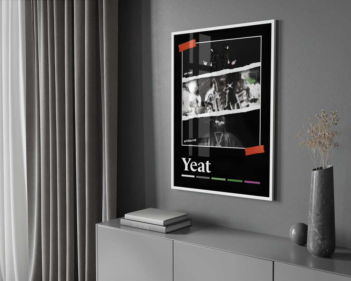 YEAT Legacy Poster - Posters, Prints & Wall Art | HYPE Posters