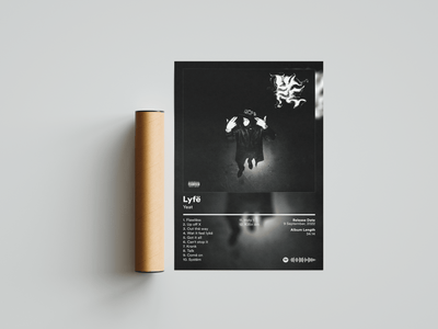 Yeat 'Lyfë' Album Poster - Posters, Prints & Wall Art | HYPE Posters