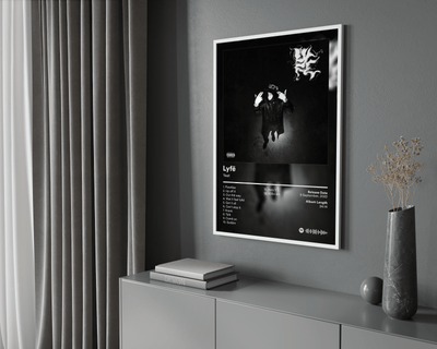 Yeat 'Lyfë' Album Poster - Posters, Prints & Wall Art | HYPE Posters